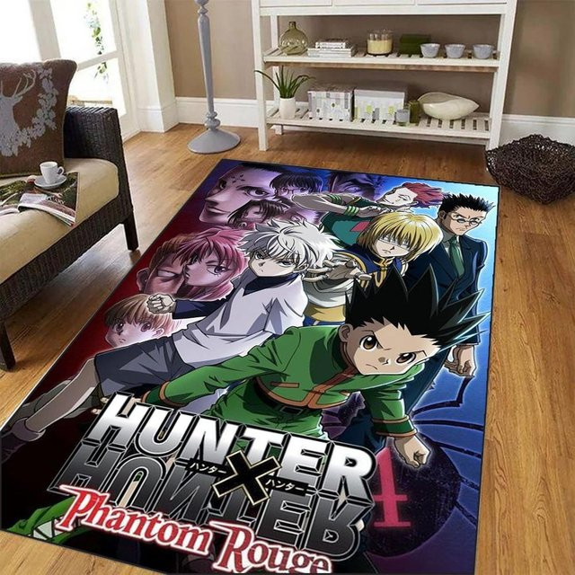 Lodestar Japanischer Anime Teppich Hunter X Hunter Gon und Killua, Mehrfarbig, B/T: 60 x 40 cm - Bild 1