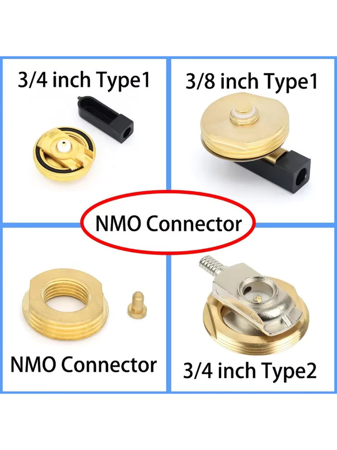 Yinitone Professionelles NMO-Antennenmontage-Reparaturset für 3/4 Zoll und 3/8 Zoll Loch, vergoldet, inklusive Crimp- und Lötmittel für RG58-Kabel - Bild 2