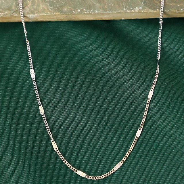 Lucky Star Jewelry Halskette Edelstahl, Zirkonia, Schwarz, Unisex - Bild 1