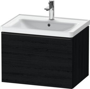 Duravit Waschtischunterschrank D-Neo, wandhängend, Weiß, B: 63,4 cm, T: 45,2 cm, H: 44,0 cm - Bild 1