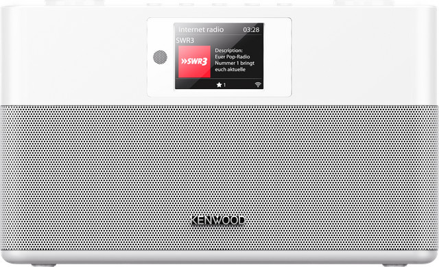 Kenwood Internetradio mit DAB+ in Weiß - Bild 1