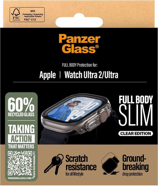 Snappie Screen Protector Full Body Slim, transparent, Apple Watch Ultra 2 - Bild 1