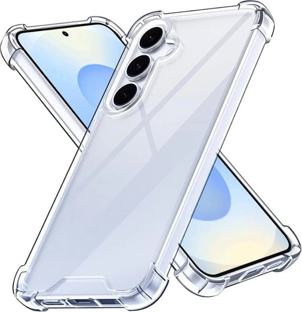 Transparente Samsung Schutzhülle aus PC und TPU mit Airbag-Schutz für verschiedene Modelle - Bild 1