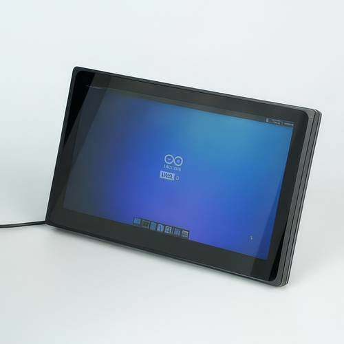 Codico Smart Panel Q HMI-JM101017-A2 Touchscreen-Modul in Schwarz mit 10.1 Zoll Display und 1280 x 800 Pixeln für Arduino UNO Q mit Ethernet/LAN und USB - Bild 1