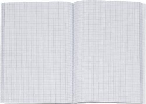 König & Ebhardt Notizbuch Kladde, Hardcover, kariert, Rot/Grau, DIN A5, 96 Blatt - Bild 1