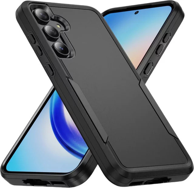 Stoßfeste Hartschalen-Schutzhülle von szHAIyu für Samsung Galaxy S22 S23 S24 S25 S26 Ultra Plus A57 A37 A27 A17 A56 A36 A26 in Schwarz oder Lila - Bild 1