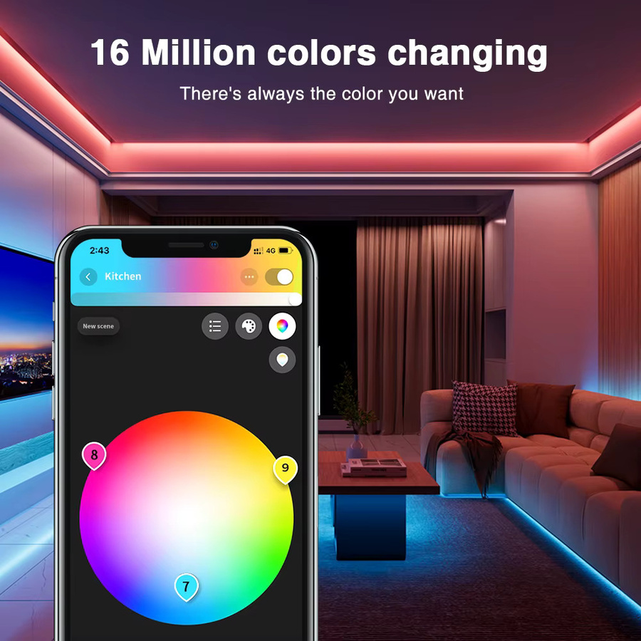 GLEDOPTO ZigBee 3.0 Pro+ LED-Streifen-Controller für RGBCCT RGBW RGB CCT und Dimmer mit Sprachsteuerung über Alexa und App - Bild 4