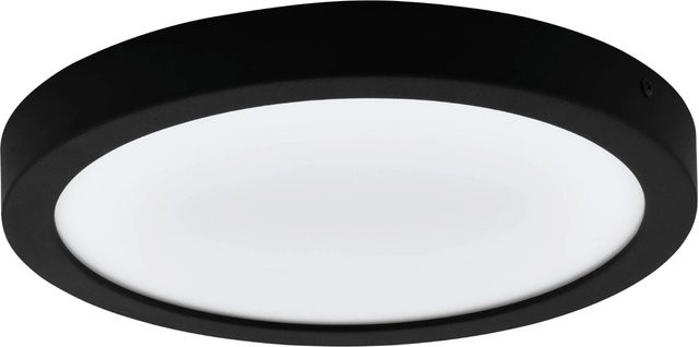 Eglo LED-Deckenleuchte Idun-2 in Schwarz mit 4.000 K, Höhe: 3,2 cm, Durchmesser: 30 cm - Bild 1