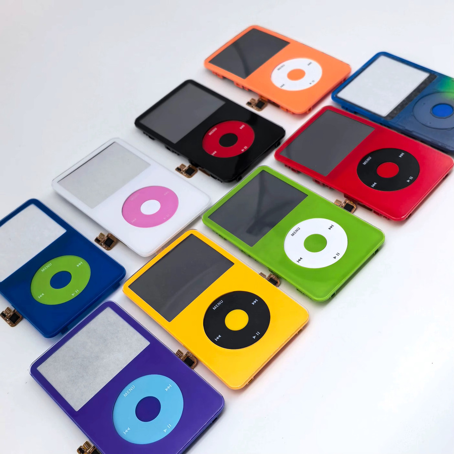 Apple Frontgehäuse-Baugruppe für iPod der 5. Generation in Weiß mit Frontplatte, Klickrad und Mitteltaste - Bild 3