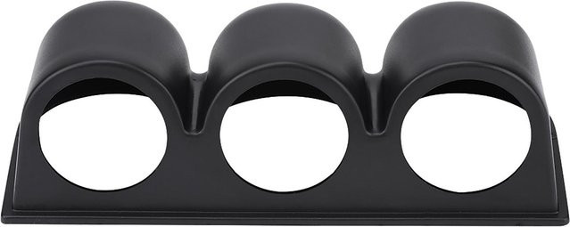 Shoemst Universal Triple Armaturenbrett Anzeige Halterung für 52mm Instrumente, Schwarz - Bild 1