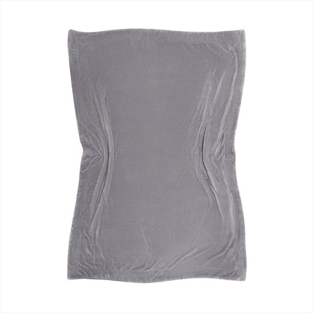 Kuscheldecke Iris in Grau, B/H: 150 x 200 cm - Bild 1