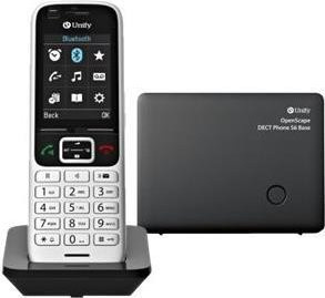 Unify OpenScape DECT Phone S6 Base Schnurlostelefon in Schwarz mit Bluetooth und Rufnummernanzeige - Bild 1
