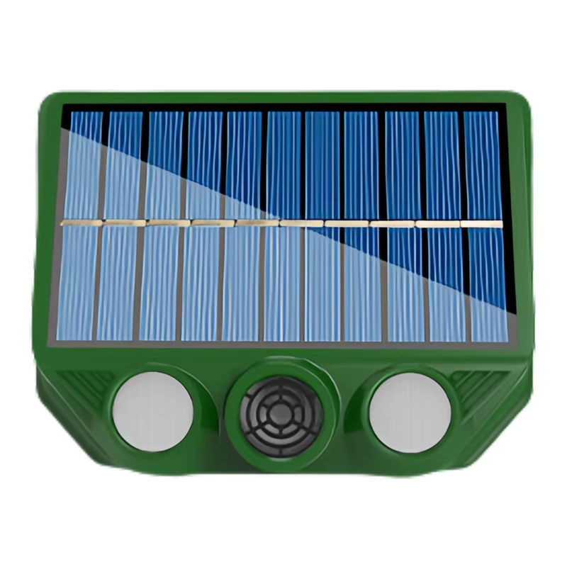 Solarbetriebenes Ultraschall-Tierabwehrmittel mit 500mAh Akku und USB-Aufladung zur Abschreckung von Mäusen, Kojoten, Füchsen, Waschbären und Hirschen - Bild 2