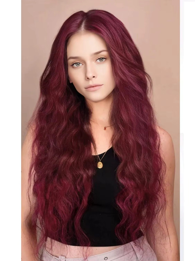 Jeedou Häkelhaar, 30 Zoll, 100 g, Deep Water Ocean Wave, lockig, gewellt - Bild 3
