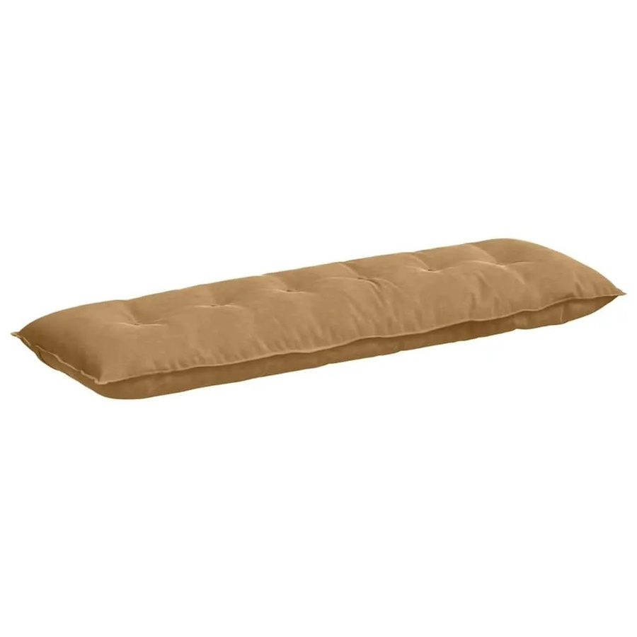 vidaXL Rückenkissen aus Cordstoff in Braun, B: 160 cm, H: 50 cm - Bild 2