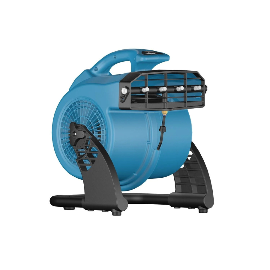 Xpower FM-48 Kompakter Tankless-Nebelventilator mit 3 Geschwindigkeiten in Blau - Bild 2