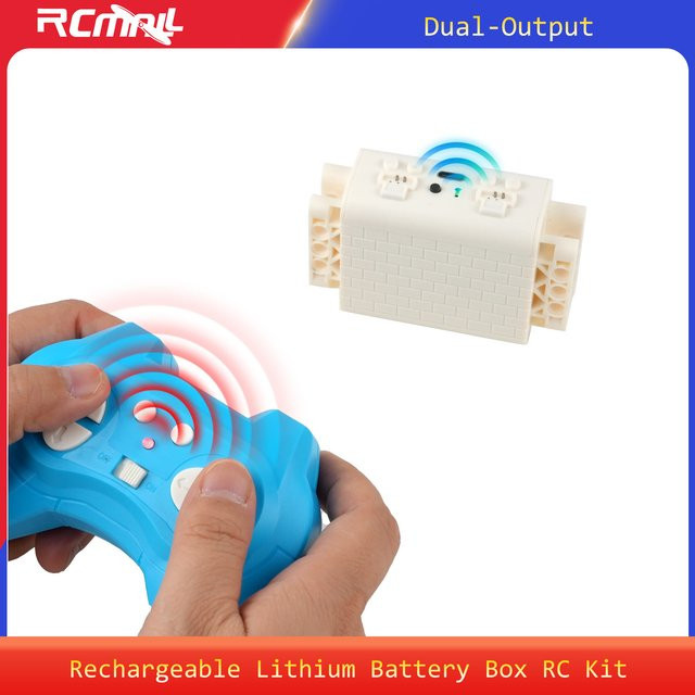 RCmall Wiederaufladbare Lithium-Batterie-Box, Fernbedienungsset, Zubehör - Bild 1