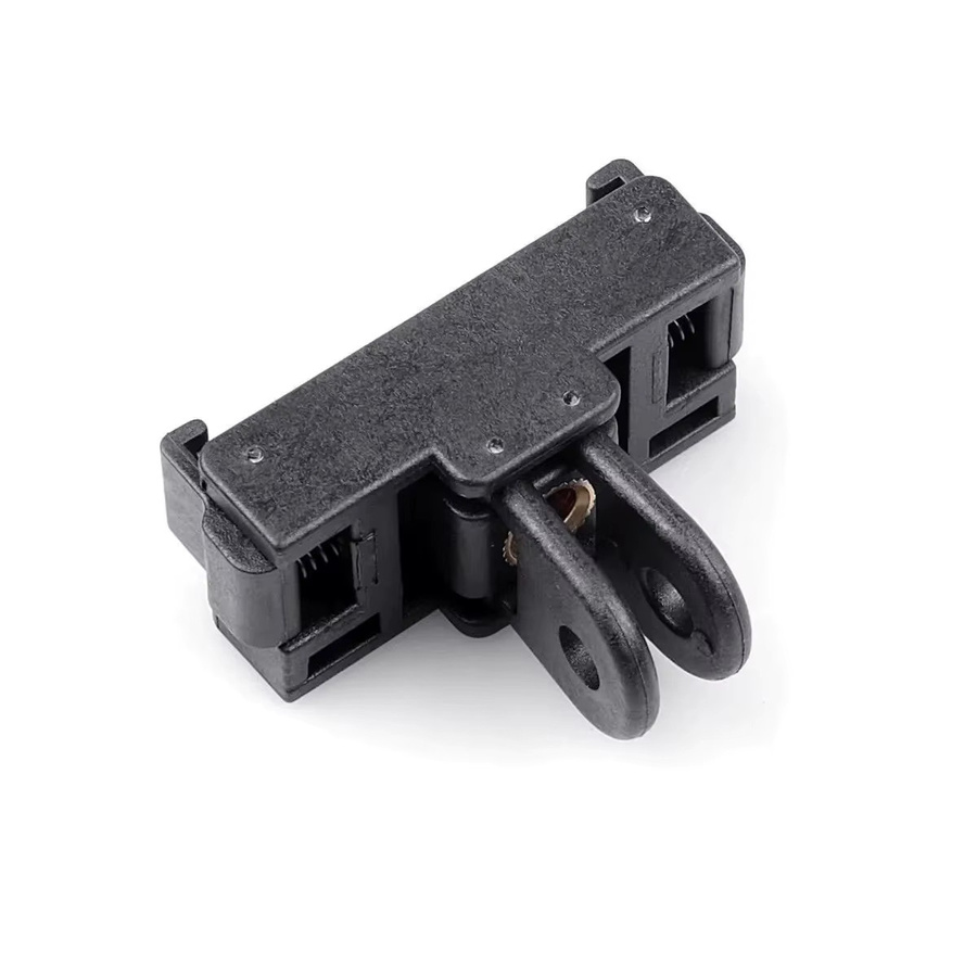 DJI Magnetischer Schnellwechseladapter mit faltbarer Zweiklauenhalterung für Osmo Action 3 4 5 Pro in Schwarz - Bild 1
