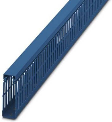 Phoenix Contact 3240304 Verdrahtungskanal Blau, 20 Stück, B: 2,5 cm, H: 8,0 cm, L: 200 cm - Bild 1