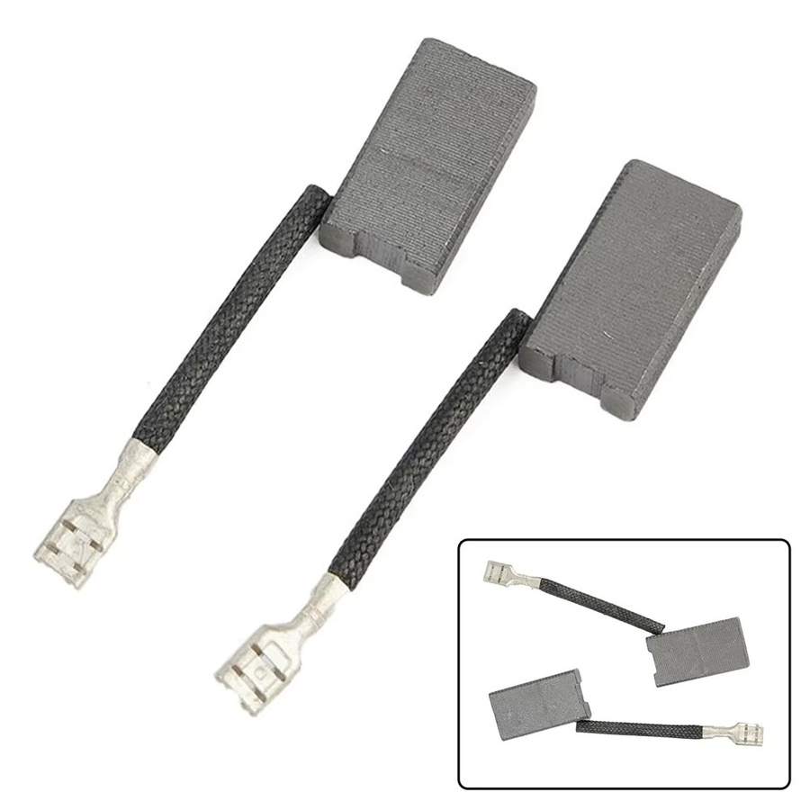 2er Set Carbon Kohlebürsten Kit für DeWalt Elektrowerkzeuge DW368 DW708 M35 Ersatzteil Set 381028-02 381028-08 - Bild 2