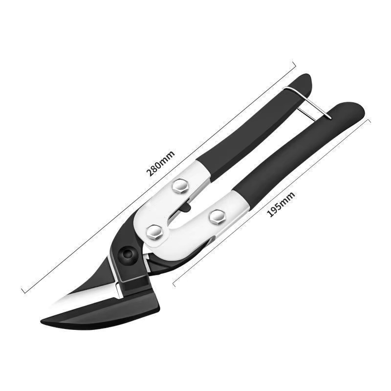 Newshark Profi-Geradscheren aus Chrom-Vanadium-Stahl in Silber - Bild 6