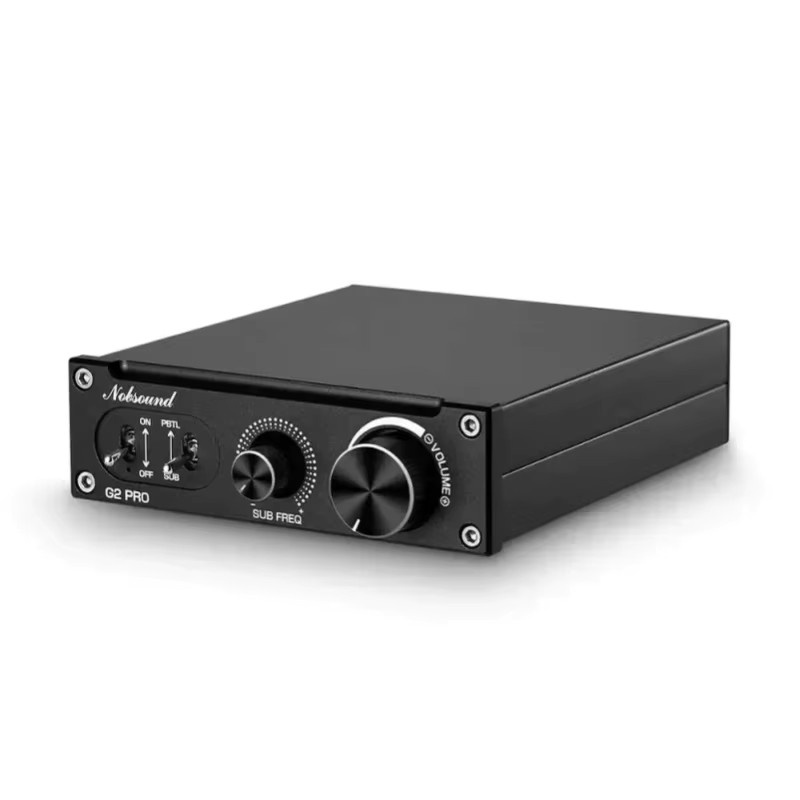 Douk Audio Hi-Fi G2 Pro Subwoofer Vollfrequenz-Monokanal-Digital-Leistungsverstärker mit 300W in Schwarz - Bild 7