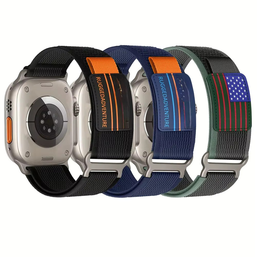 Shiyu Trail Loop Armband, Nylon, Schwarz, Unisex - Bild 4
