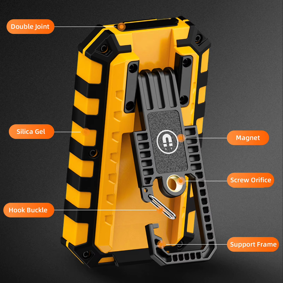SUPERFIRE G25 COB Arbeitsleuchte und Taschenlampe, schwarz, USB-C aufladbar, wasserdicht und multifunktional - Bild 4
