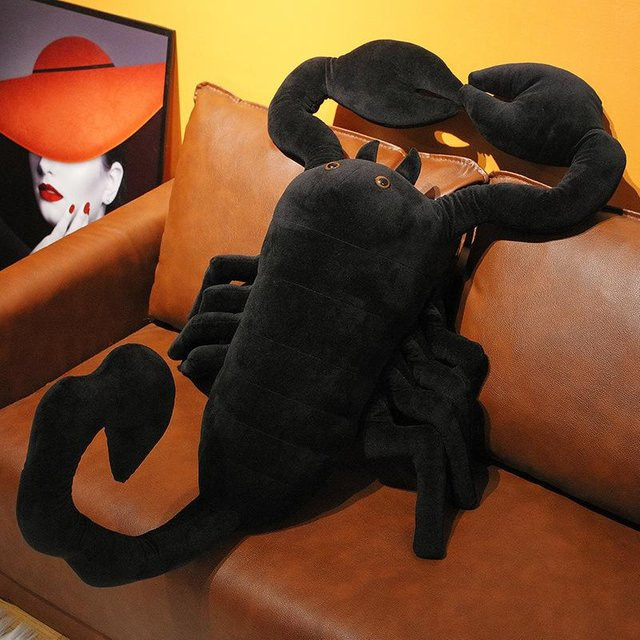 Wucifang Bags Schwarzer Skorpion Plüschtier, 120cm, Schwarz - Bild 1