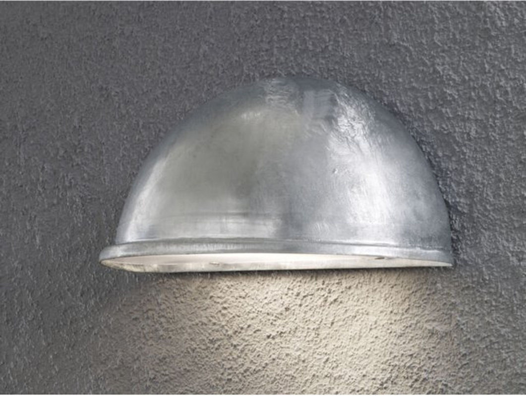 Konstsmide Torino 7326-320 Außenwandleuchte in Silber, E27, 40W, Industrial Design aus Metall - Bild 2