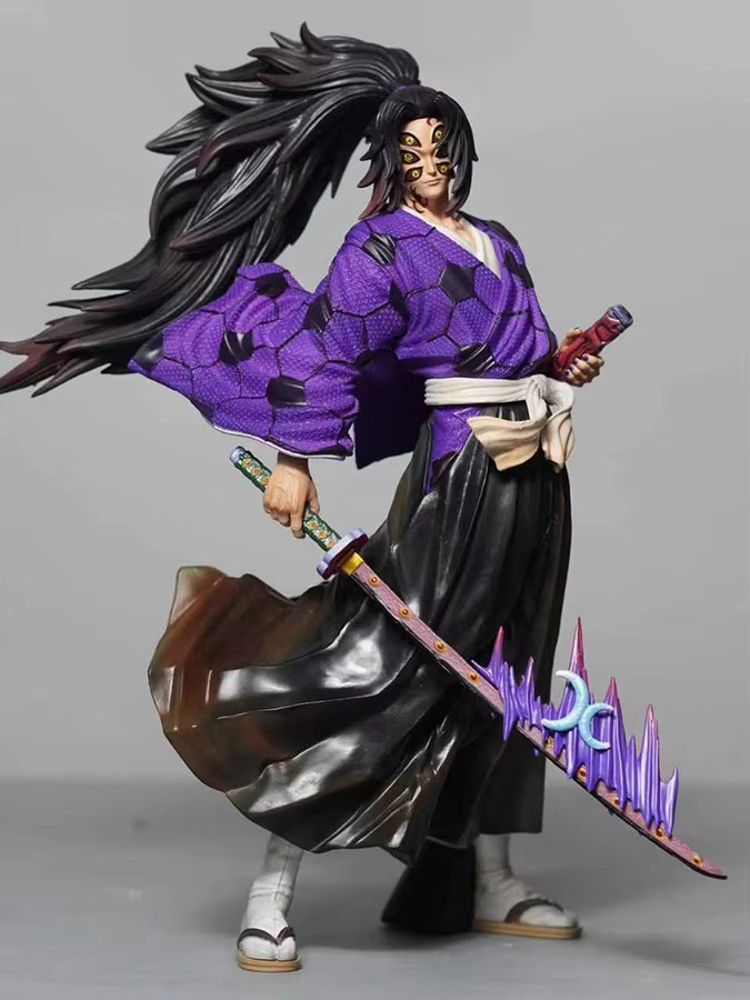 Bandai Demon Slayer Kokushibo Anime-Figur aus PVC in Multicolor, Höhe: 24 cm - Bild 1