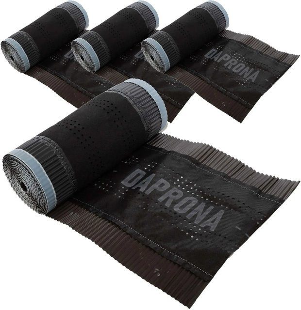 Daprona Firstrolle Alu Super Vent Dachfirstabdichtung in Braun, B: 39 cm, L: 5 m (4er Pack) - Bild 1