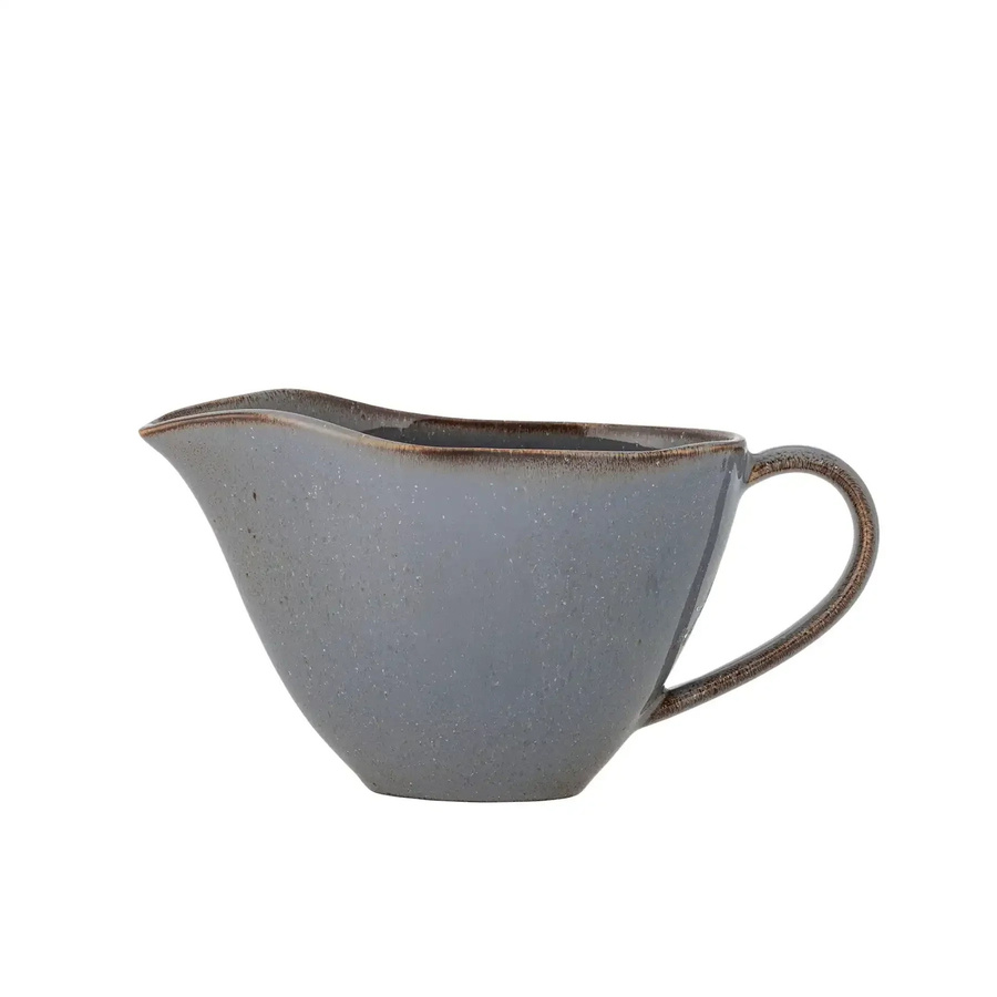 Bloomingville Sauciere Sandrine aus Steingut, grau, 340 ml - Bild 1