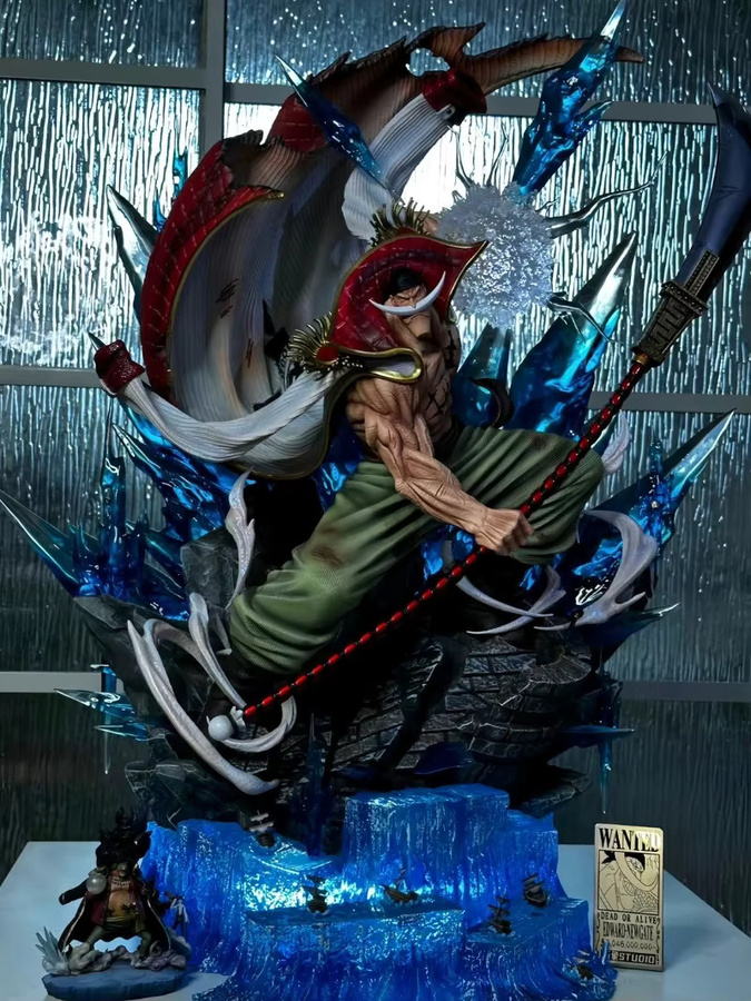 Bandai One Piece Actionfigur Edward Newgate Whitebeard LX GK Statue aus PVC, Multicolor, Höhe: 40 cm - Bild 3