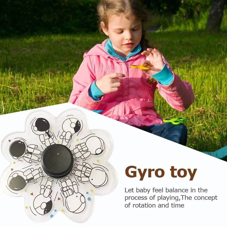 Fashnics Hand Spinner Läufer Kleine Figur Fingerspitzen Kreisel - Bild 3