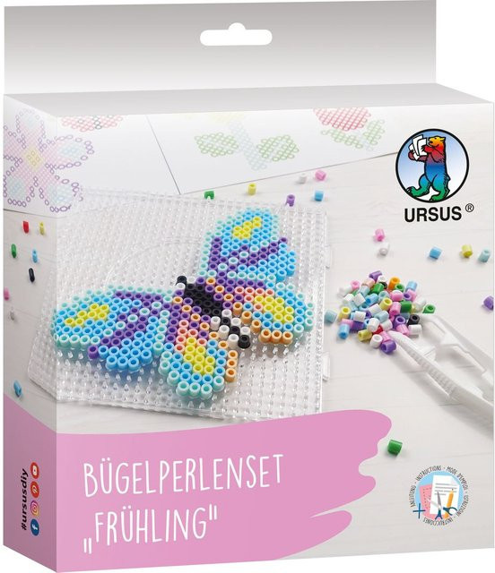 URSUS Bügelperlen-Set Frühling bunt - Bild 1