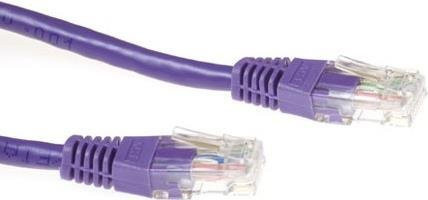 ACT CAT6A U/UTP Netzwerkkabel Ethernet LAN Violett 15 m - Bild 1