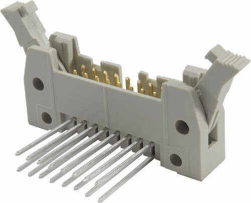 HARTING Messerleiste aus Messing in Grau, 2 Reihen, Artikelnummer 09185066926 - Bild 1
