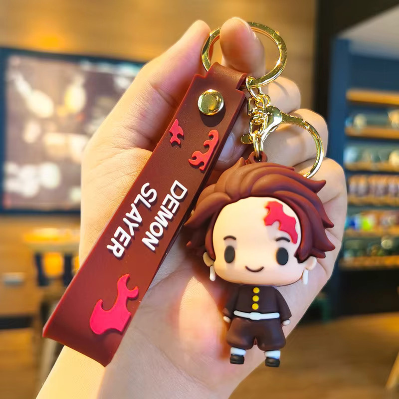 Bandai Anime Demon Slayer Kamado Nezuko Schlüsselanhänger, Unisex - Bild 2