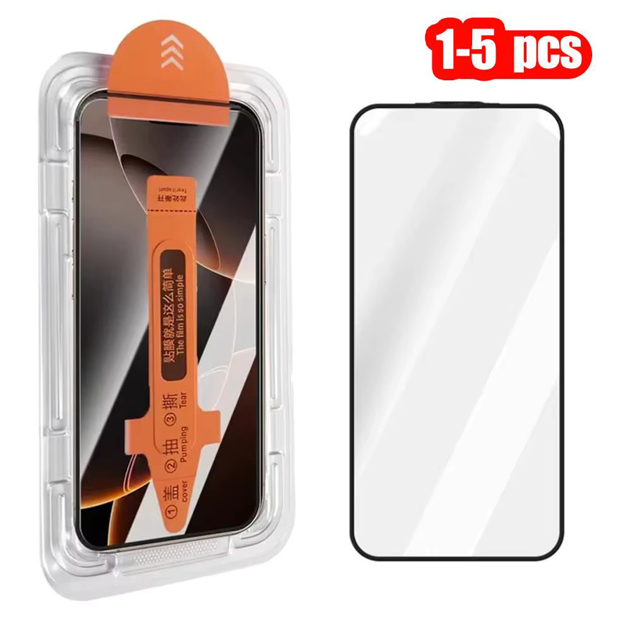 Displayschutzfolie aus gehärtetem Glas mit oleophober Beschichtung für Samsung Galaxy S26 Ultra S25 S24 S23 Plus S22 S20 FE, transparent - Bild 4