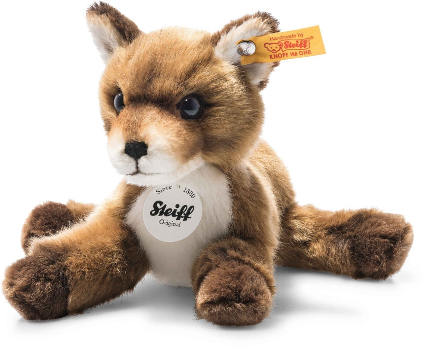 Steiff Foxy Babyfuchs, Plüschtier, braun, 19cm - Bild 1