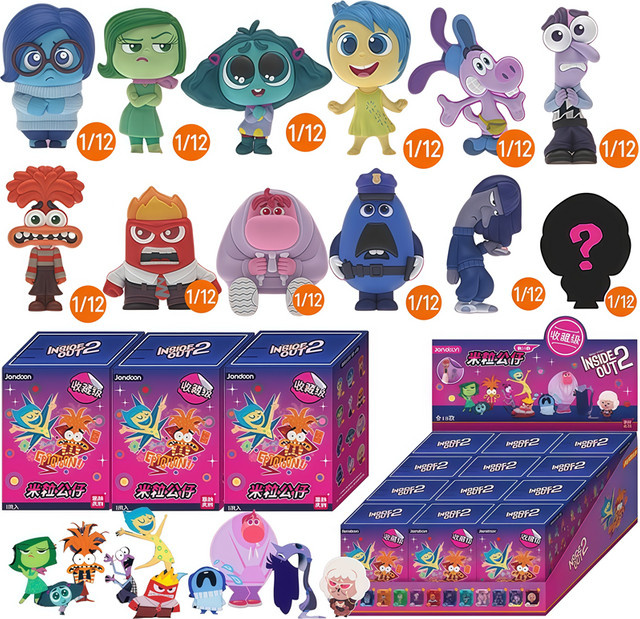 JANDOOM Disney Inside Out Anime-Figur, Reiskorn-Puppe, Einzelfigur - Bild 1