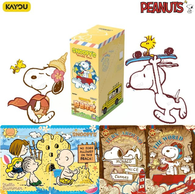 Kayoom Peanuts Snoopy Wunder-Reisekarten-Sammlerbox, ab 8 Jahren - Bild 1
