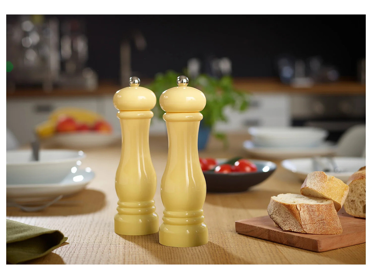 ECHTWERK Salz- und Pfeffermühlen Set 2-teilig in Creme/Beige - Bild 2