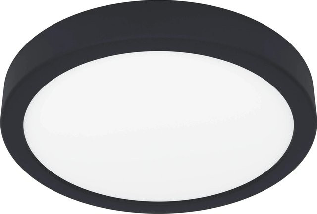 Eglo LED-Deckenleuchte Fueva 5 in Schwarz mit warmweißem Licht, Durchmesser: 21 cm - Bild 1