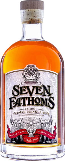 Seven Fathoms Rum, Kaimaninseln, 0,5 l - Bild 1