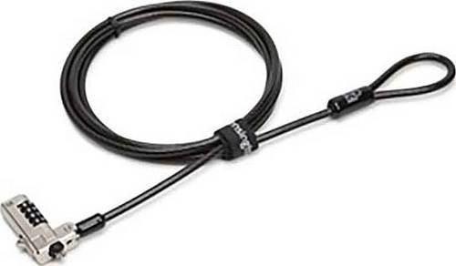 Kensington N17 Slim Kombinationsschloss Zahlenschloss mit 1800 mm Kabel in Schwarz - Bild 1
