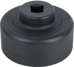 KS Tools Achsmuttern-Schlüssel 3/4 Zoll, 6-kant, kurz, schwarz, Stahl - Bild 1
