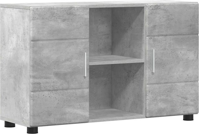 vidaXL Sideboard FLORIN in Betongrau, modernes Design aus Holzwerkstoff, B/T/H: 88,5 x 30,5 x 55,5 cm - Bild 1