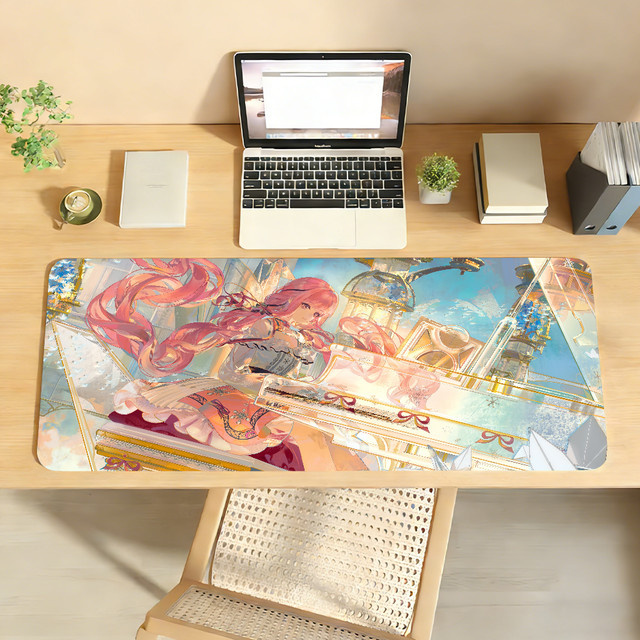 Infinity Nikki Mauspad rutschfeste Schreibtischunterlage in Multicolour für PC und Laptop - Bild 1